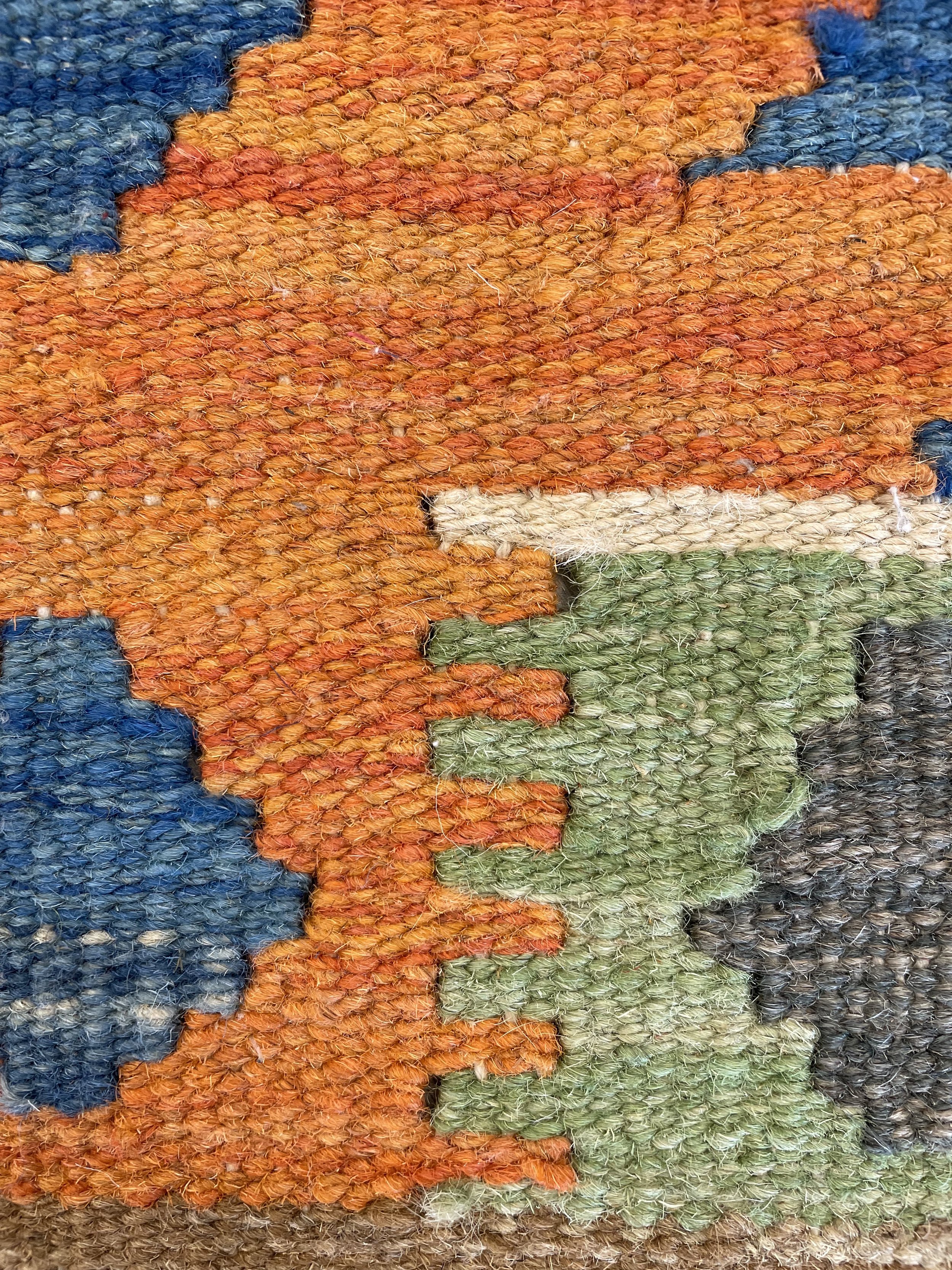 Hand-Woven 2x3 Kilim Rug — Kasra Rugs Toronto | Vintage Persian